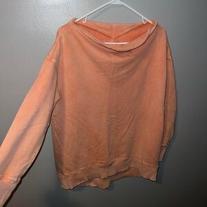 Anthropologie Tunic Neck Activewear Sweatshirt